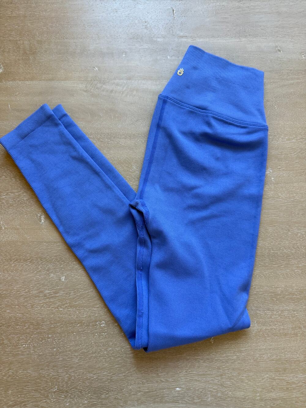 Spiritual Gangster Blue Leggings Size XS/S
